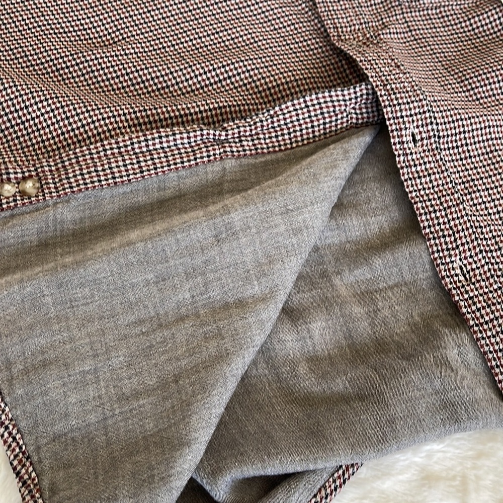 Goodfellow & Co large blk/tan/burgundy - Picture 6 of 6